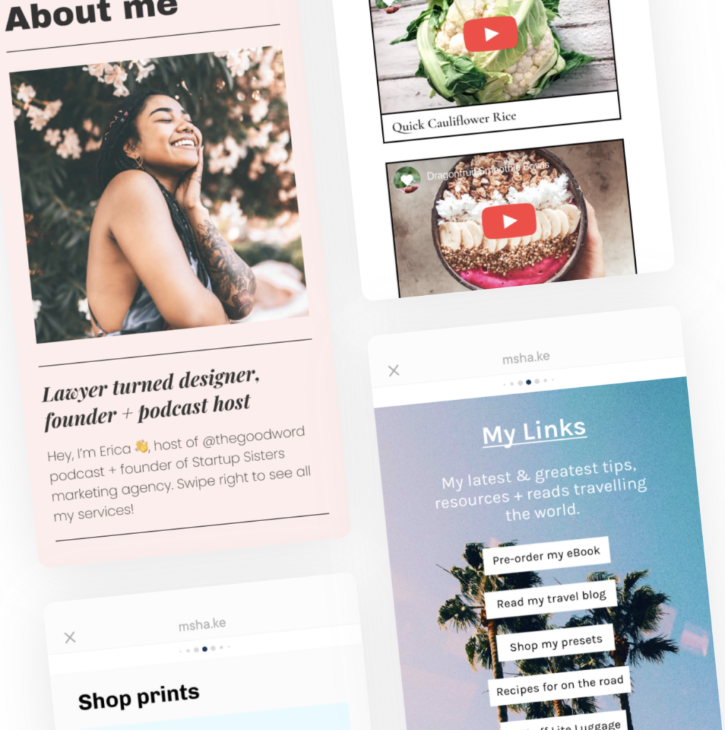 image of instagram feed  for a successful brand